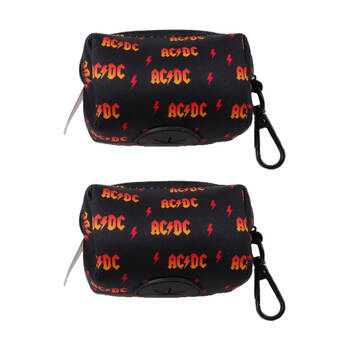 2PK Stubby Club ACDC Pet Dog Poop Bag Holder Dispenser 7.5cm x 7cm 5cm
