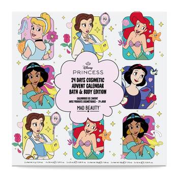 Disney Express Yourself 24 Day Bath and Body Advent Calendar Princess