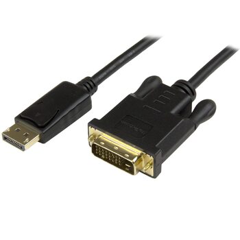 Star Tech DisplayPort to DVI Adapter - DP to DVI Converter Cable - 3ft