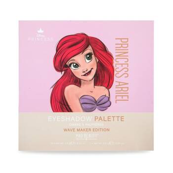 16pc Disney Pure Princess Pigmented Eyeshadow Makeup Palettes Ariel 19.8g