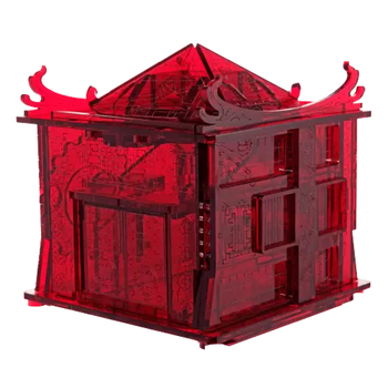 Escape Welt Plexiglass House of Dragon FireHeart Kids 3D Puzzle Game Toy