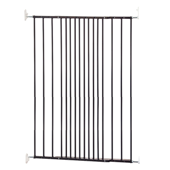 DogSpace Charlie Extra Tall Adjustable Safety Gate 103x106.8cm Dog/Pet Black