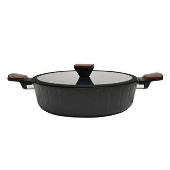 Classica Elegance 28cm Chef's Pan Non-Stick Black 