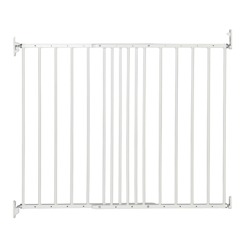 DogSpace Lucky Metal Safety Barrier/Gate Adjustable 72.5x106.8cm Dog/Pet WHT