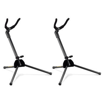 2PK Hercules TravLite Alto SAX Stand w/ Bag MC12