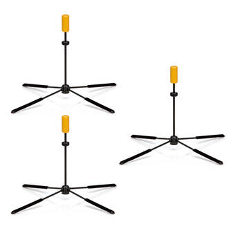 3PK Hercules Travlite Low-B Flute Stand