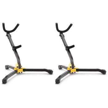 2PK Hercules Alto/Tenor Saxophone Stand w/ Bag