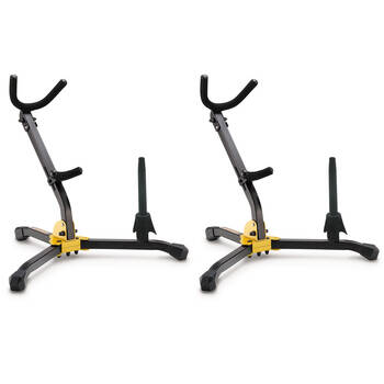 2PK Hercules Alto/Tenor & Clarinet/Flute Stand w/ Bag