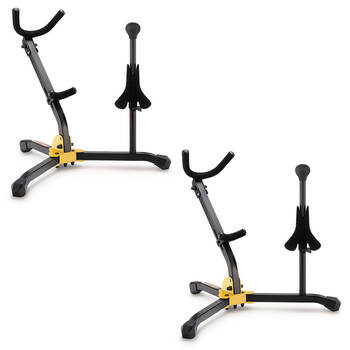 2PK Hercules Alto/Tenor & Soprano Saxophone Stand w/ Bag