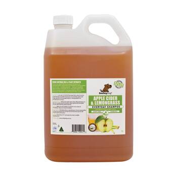 Smiley Dog Grooming Washing Care Shampoo Apple Cider & Lemongrass 5L