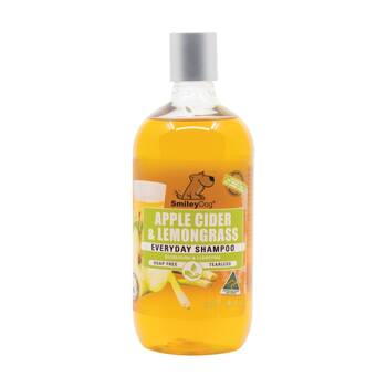 Smiley Dog Grooming Washing Care Shampoo Apple Cider & Lemongrass 500ml