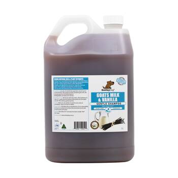 Smiley Dog Grooming Washing Care Shampoo Organic Goats Milk & Vanillapro 5L