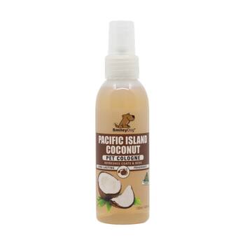 Smiley Dog Pet Grooming Cologne Spray Bottle 125ml Pacific Island Coconut