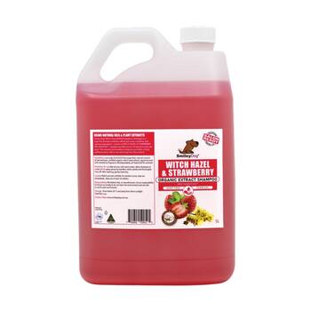 Smiley Dog Grooming Washing Care Shampoo Witch Hazel & Strawberry 5L