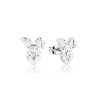 Couture Kingdom Disney Winnie The Pooh Piglet Stud Earrings Silver