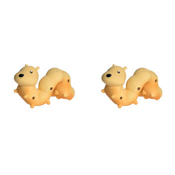 2PK Tikiri Caterpillar Garden Friend Baby 96510 Teether/Rattle Toy 0m+
