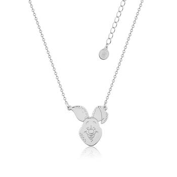 Couture Kingdom Disney Winnie The Pooh Piglet Necklace 52cm - Silver