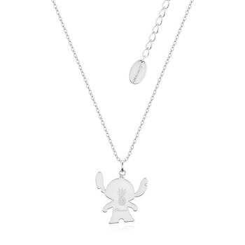 Couture Kingdom Disney Lilo & Stitch Ohana Necklace 52cm - Silver