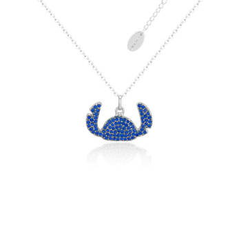 Couture Kingdom Disney Lilo & Stitch Crystal Necklace - Silver