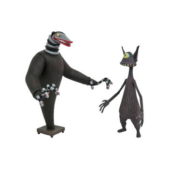 2pc The Nightmare Before Christmas Creature Under the Stairs Figure Set
