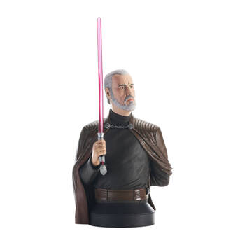  Star Wars Count Dooku 1:6 Scale Bust Figure Toy 7in