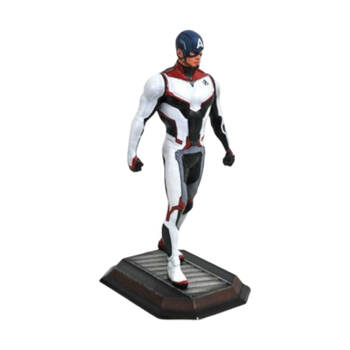  Avengers 4 Endgame Captain America Team Suit Statue 9in