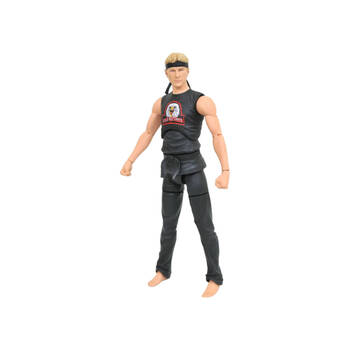 Diamond Select Toys Cobra Kai 7in Johnny Lawrence Eagle Fang Action Figure Toy
