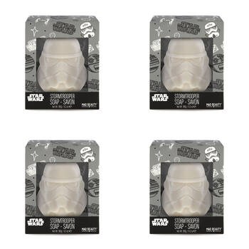 4PK Star Wars Scented Soap on a Rope Storm Trooper 180g Cedarwood & Lime