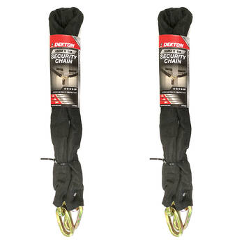 2x Dekton 8mm x 1m Security Chain