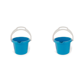 2PK Dantoy Classic 2.5L Bucket w/ Lip Kids/Children Sandpit Toy Assorted 2y+