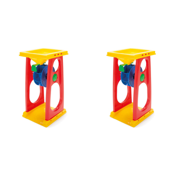 2PK Dantoy Classic Sand & Water Wheel Kids 30cm Sandpit Toy 2y+