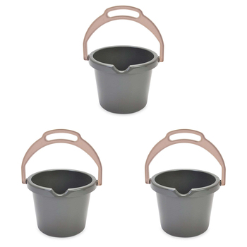 3PK Dantoy Green Bean Bucket With Lip Kids/Children Sand Pit Toys 2.5L 2y+