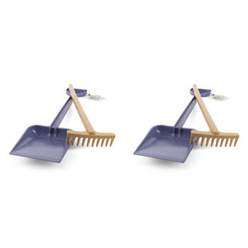 2PK Dantoy - Green Bean - Shovel & Rake  2y+