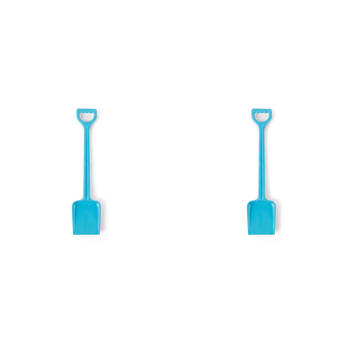 2PK Dantoy Recycled Plastic Shovel Large 55cm Toy - Pastel Blue 2y+