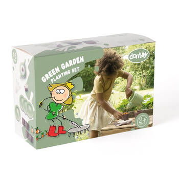 11pc Dantoy Green Garden Plastic Planting Toy Set Kids 2y+