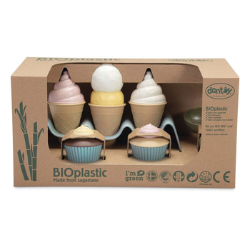 11pc Dantoy BIOplastic Ice Cream Shop Pretend Play Kids Toy Set 2+
