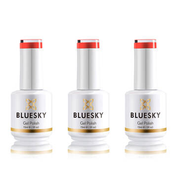 3PK Bluesky KM1135 Havana Gel Nail Polish Manicure Colour UV LED Lacquer 15ml