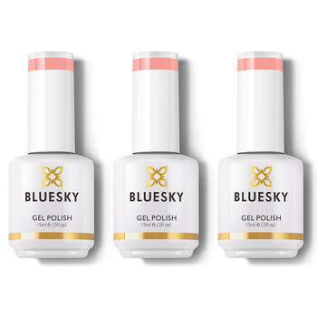 3PK Bluesky SS2008 Tulip Lover Manicure/Pedicure Colour UV LED Lacquer 15ml