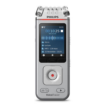 Philips VoiceTracer Audio Recorder for Lectures w/ 3 Mics
