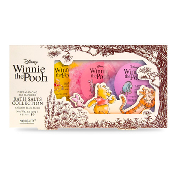 3pc Mad Beauty 100g Disney Winnie The Pooh Bath Salt