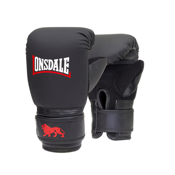 Lonsdale Boxing Bag Gloves Pair Large/Extra Large Black