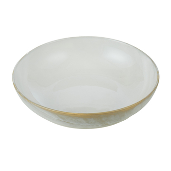 Davis & Waddell Stoneware Serving Bowl 30x72cm - White