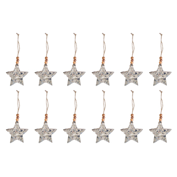24PK LVD Star Assorted Hampton Decorative Sculpture Home/Lounge Decor