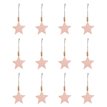 12PK LVD Tree Hanger Assorted Pastel Decorative Sculpture Home/Lounge Decor