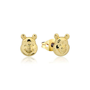 Couture Kingdom Disney Winnie The Pooh Stud Earrings 10mm Gold