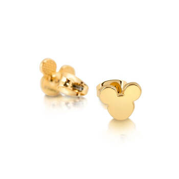 Couture Kingdom Disney Mickey Mouse Stud Earrings Gold