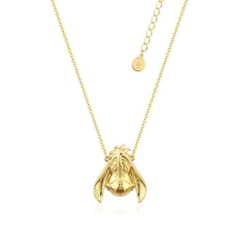 Couture Kingdom Disney Winnie The Pooh Eeyore Necklace - Gold