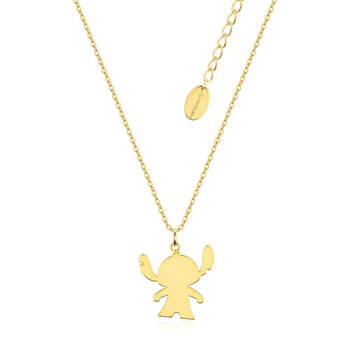 Couture Kingdom Disney Lilo &  Stitch Ohana Necklace - Gold