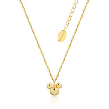Couture Kingdom Disney Mickey Mouse Necklace - Gold