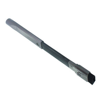 Extendable Flexible Crevice Tool with Detachable Dusting Brush